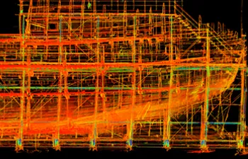 Heritage Point Cloud of The Mary Rose