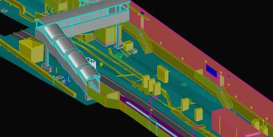 3D CAD Model of Railway Assets