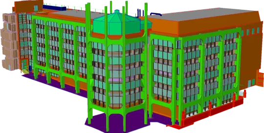 3d CAD Model of National History Museum
