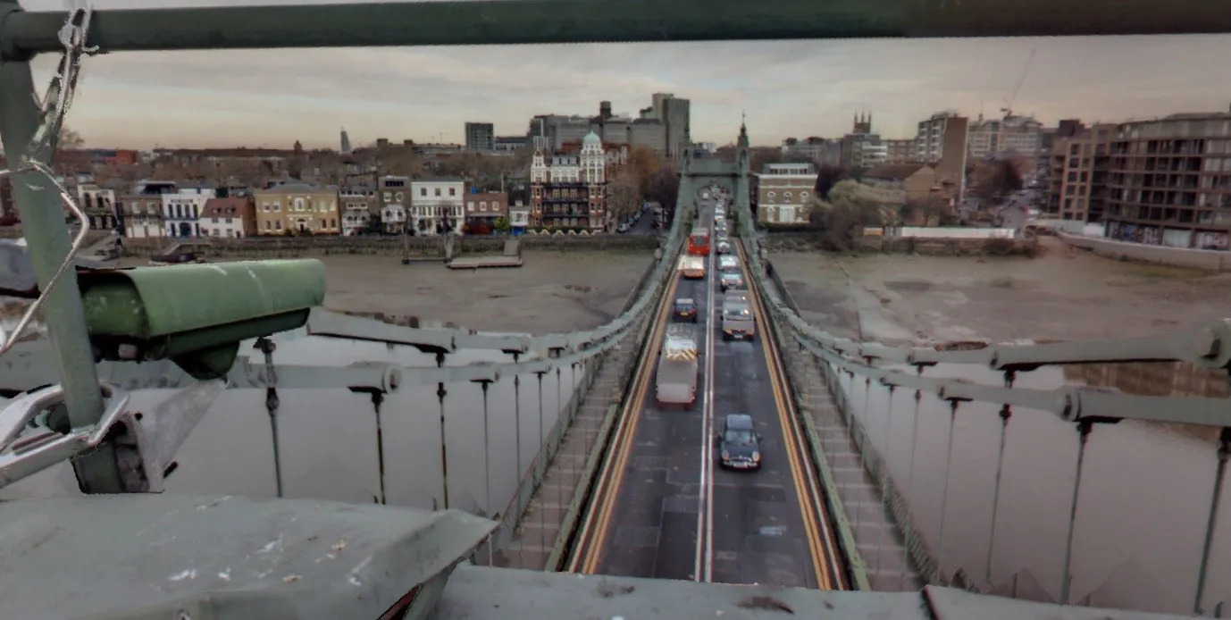 View from a Hammersmith Bridge South Tower