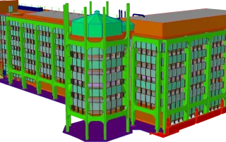 3d CAD Model of National History Museum